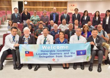 關島總督訪馬偕醫院 盼深化醫療合作與人才交流