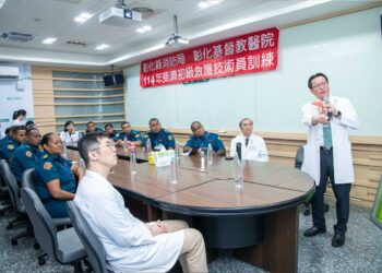 影音/彰基攜手外交部及消防署援助斐濟 跨海送愛助建立急救能量
