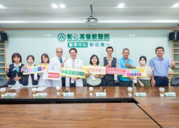 台電不畏風雨搶修電力 彰基為台電健康充電