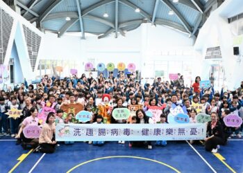 影音/對抗腸病毒 彰縣府攜手麥當勞叔叔宣導正確洗手觀念