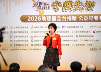 全台助聽器捐贈會聲暉聯合會莫素娟呼籲政府將聽力篩檢納入成人健檢項目