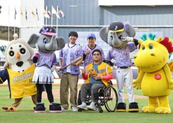 乙禾生醫攜手中信兄弟共創正向能量　生命鬥士開球感動萬名球迷！