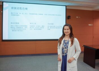 成大蘇斐琳醫師指骨質疏鬆是沉默的疾病　守護骨骼健康始能避免骨折風險