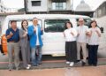 以愛傳家回饋社會　嘉市政顧問林文村捐贈長照交通車